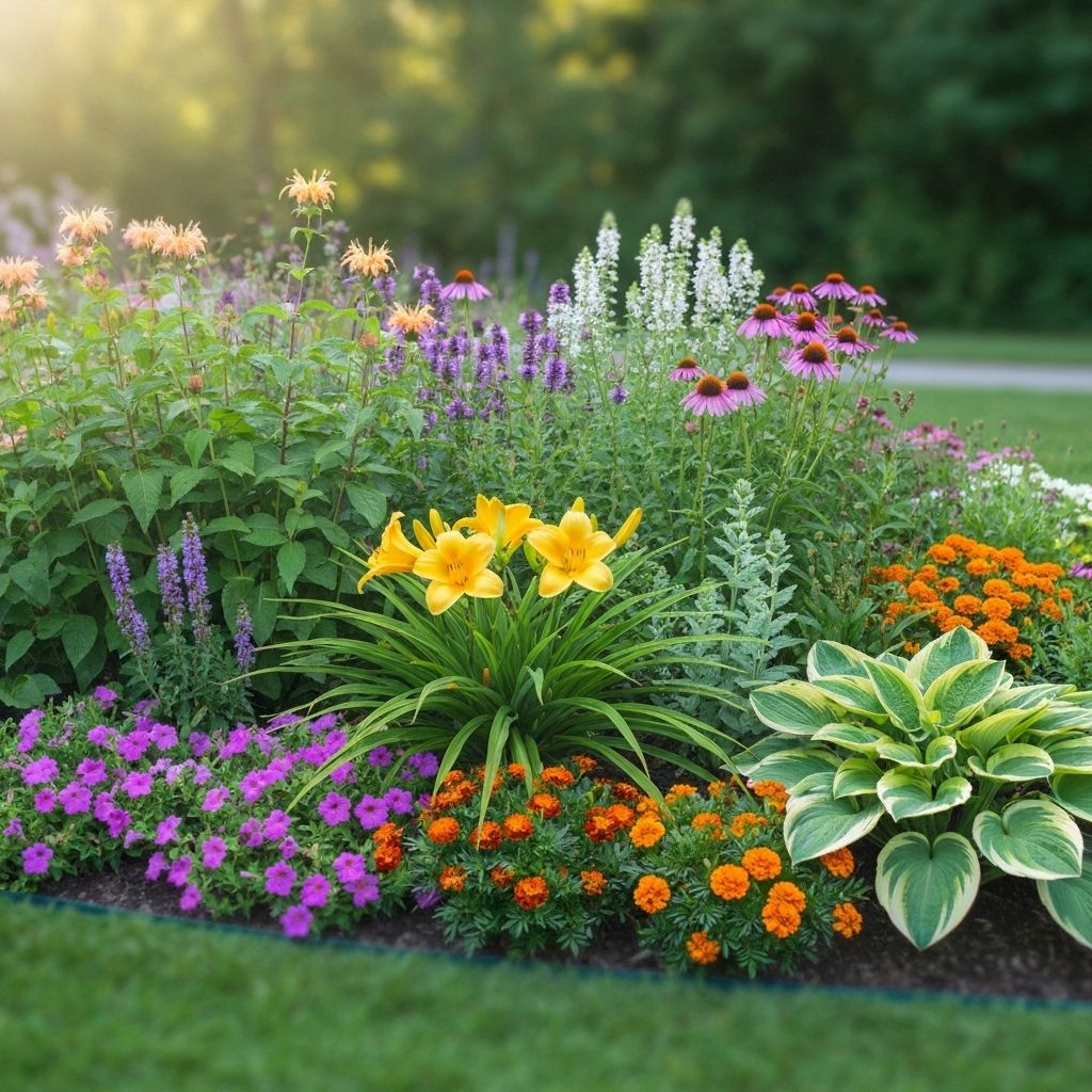 Garden design and planting
